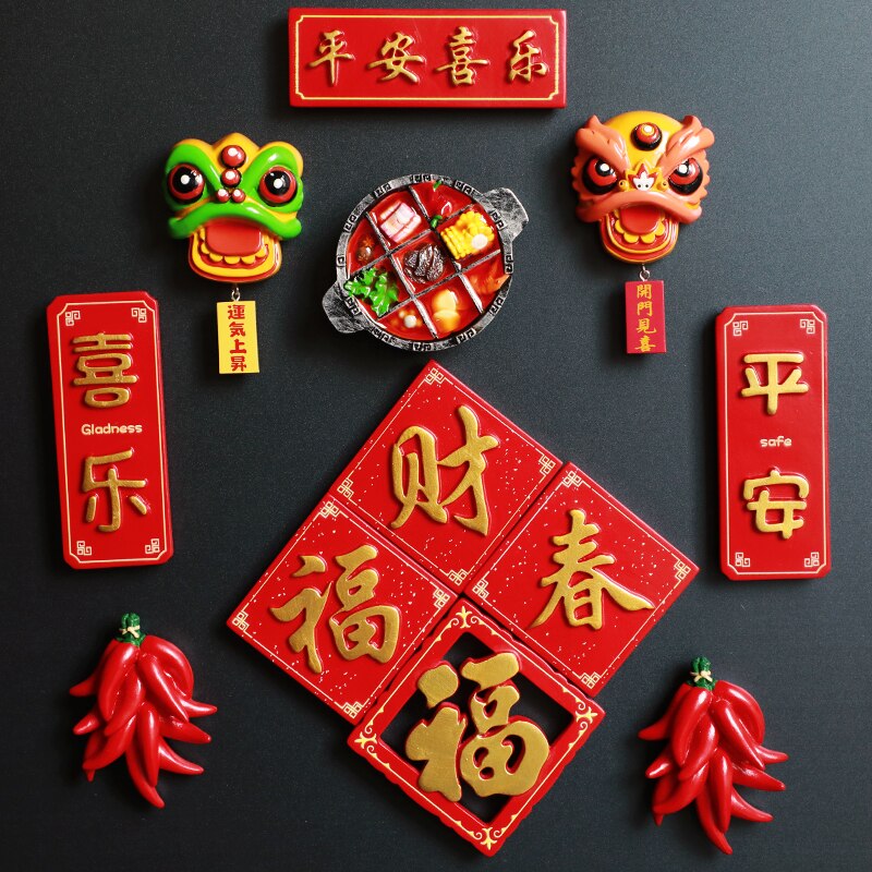 Chinese Refrigerator Sticker 3D Cartoon Angel Dishwasher Water Heater Magnet Fan Electric Oven Decoration Microwave