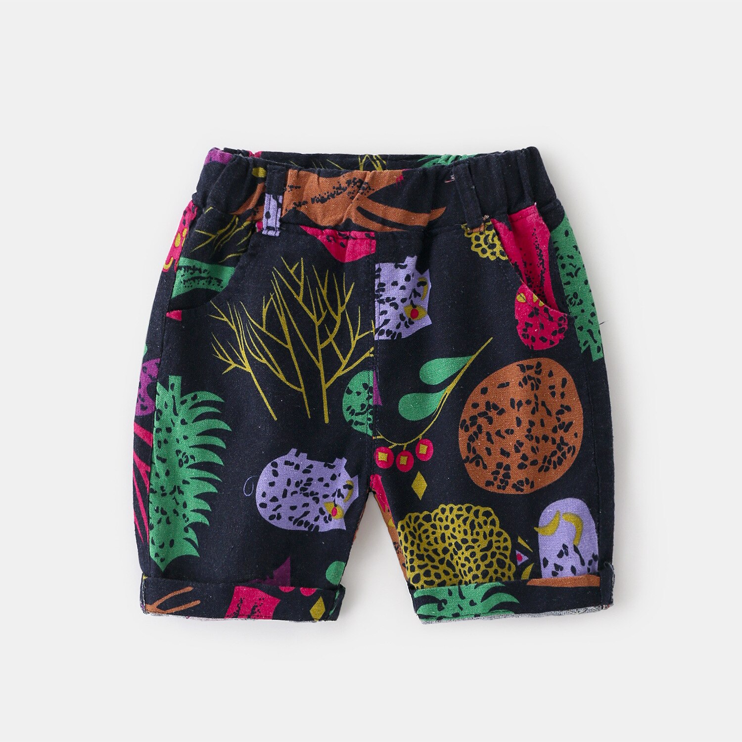 2-7T Summer Beach Boys Shorts bambino bambino vestiti per bambini stampa pantaloncini larghi per ragazzi moda Playa vacanze pantaloni da uomo