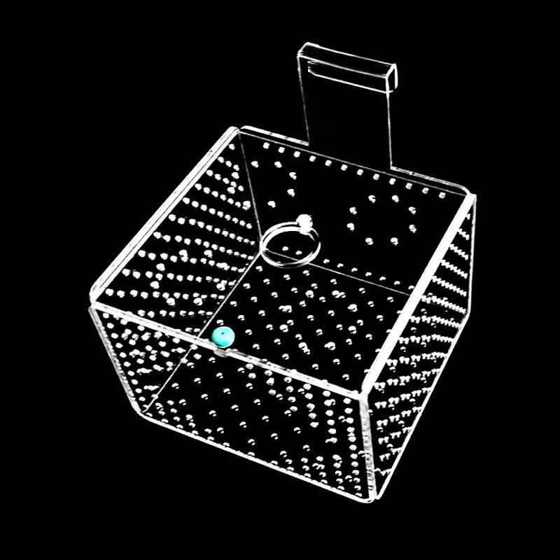 Arkylisk akvarium akvarium isolering box avel separation ruvningstank ung fisk bjstore