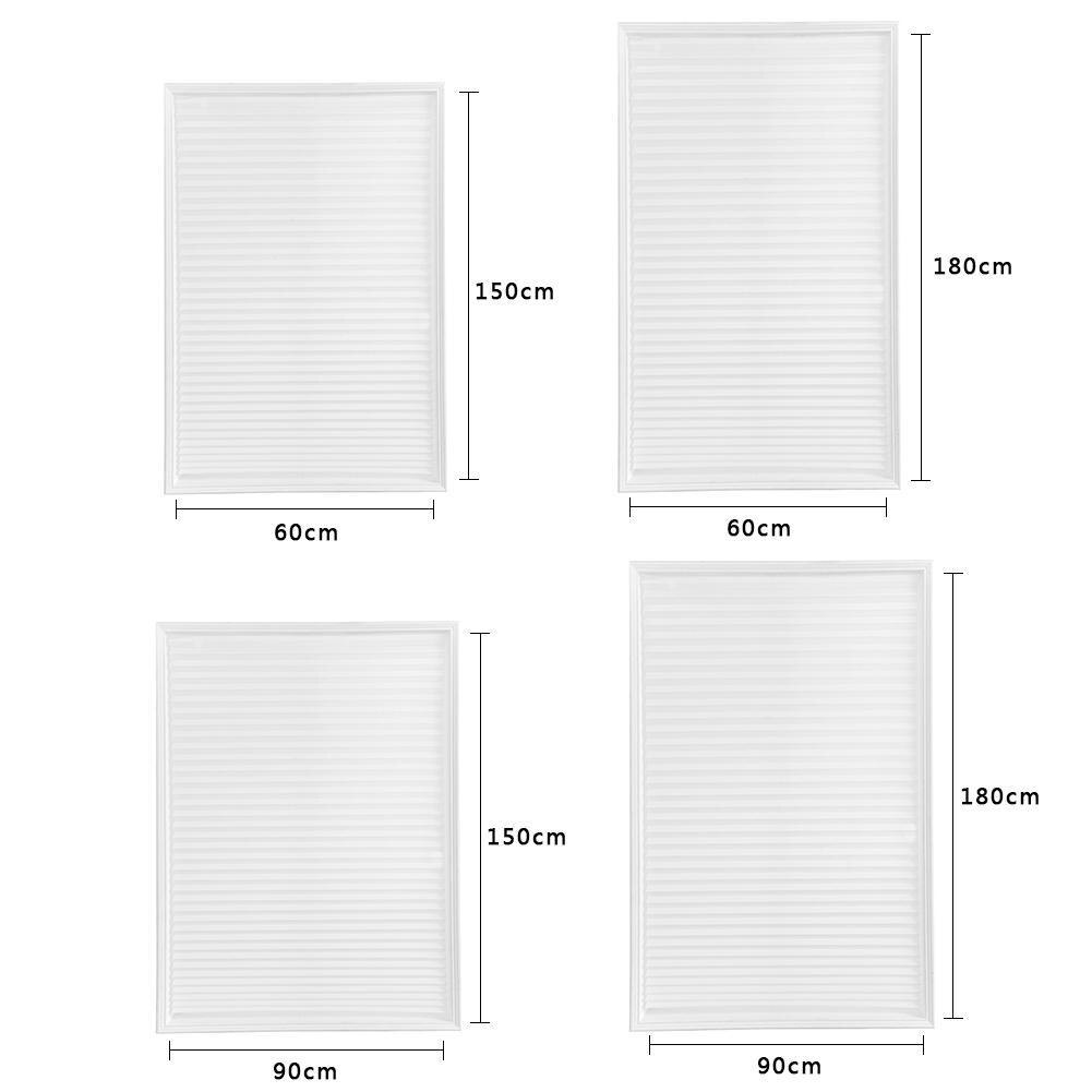 Zelfklevende Geplooide Blinds Gordijnen Woonkamer Half Verduisterende Gordijnen Voor Badkamer Balkon Shades Home Decor