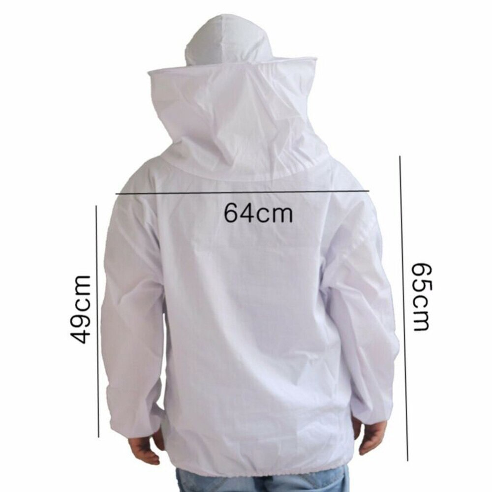 Beekeeping Protective Clothing + Gloves Kit Bite Defend Safety Suit Protection Bee Protective Clothing