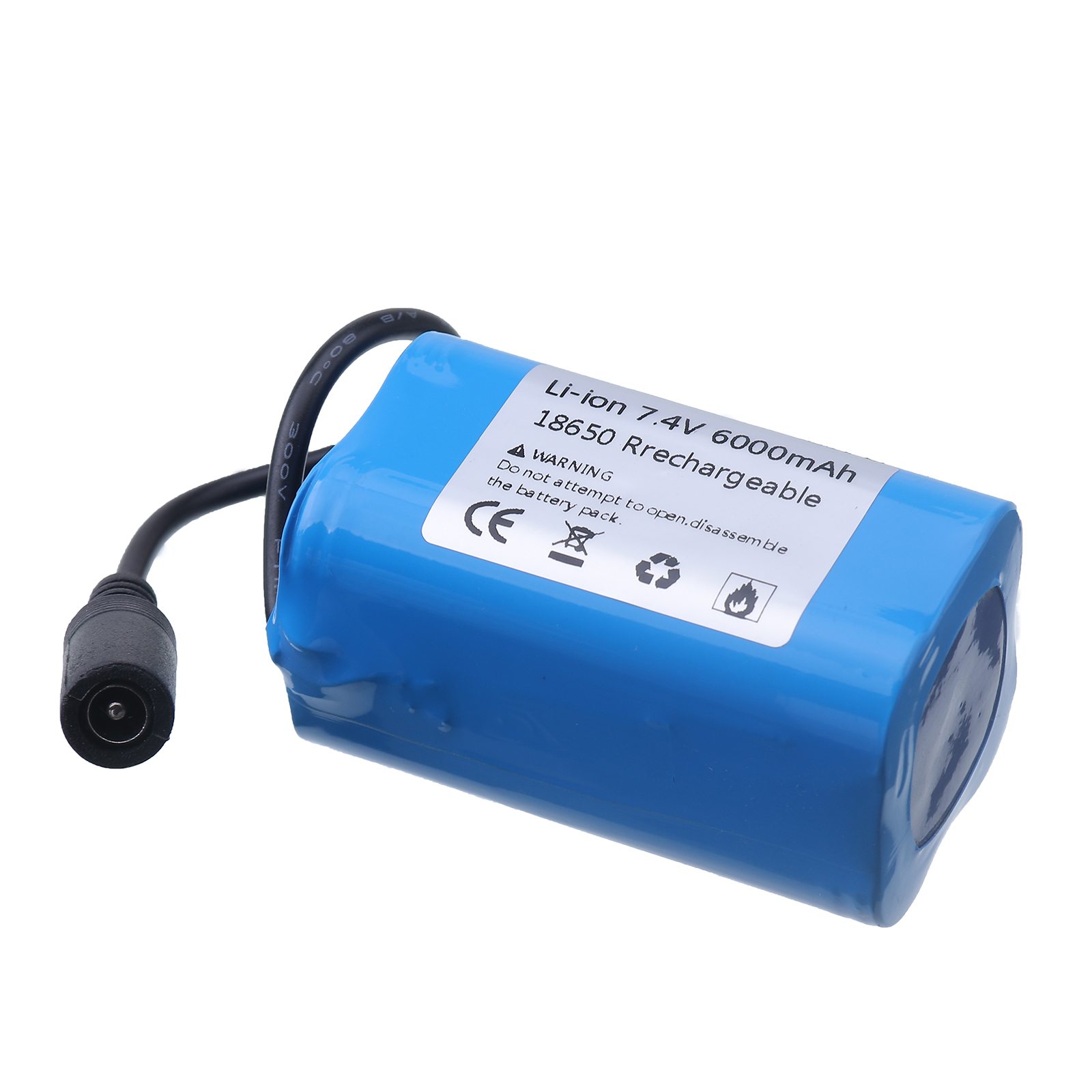 7.4v 12000 mah 6000 mah batteri til  t188 t888 -5 v007 c18 h18 så på fjernkontroll rc fiske agn båt deler