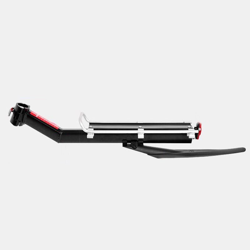 Mountainbike Fiets Verstelbare Lengte Achter Rack Snelsluiting Gemonteerd Op Zadelpen Bagagedrager Cargo