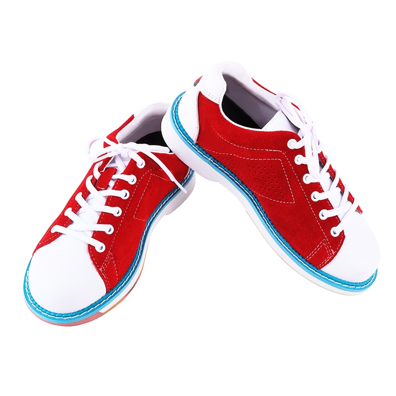 Kvinders sports bowling sko skridsikker sål indendørs træningssko kvinde åndbar letvægts sneakers stor størrelse