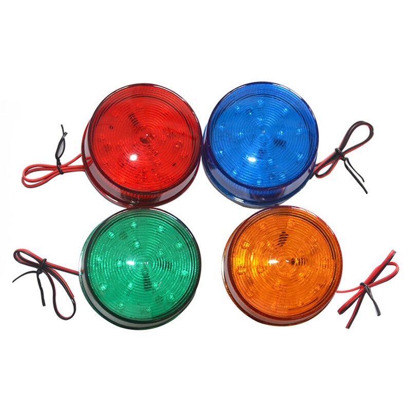 DC 12V Warnung Blinklicht Auto Leuchtfeuer Notfall LED Straßenrand Sicherheit Lampe Blinkt Strobe Signal Lampe Anzeige Lichter