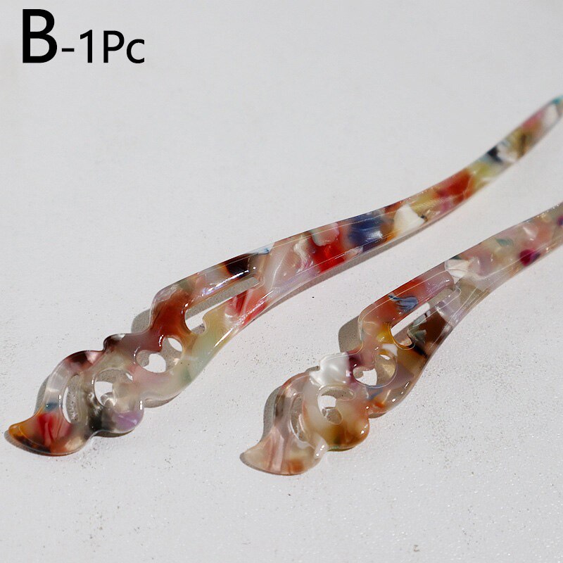 Classical Hair Accessories Female Vintage Chinese Style Hairpins Hair Jewelry Ladies Hair Stick Headwear: B