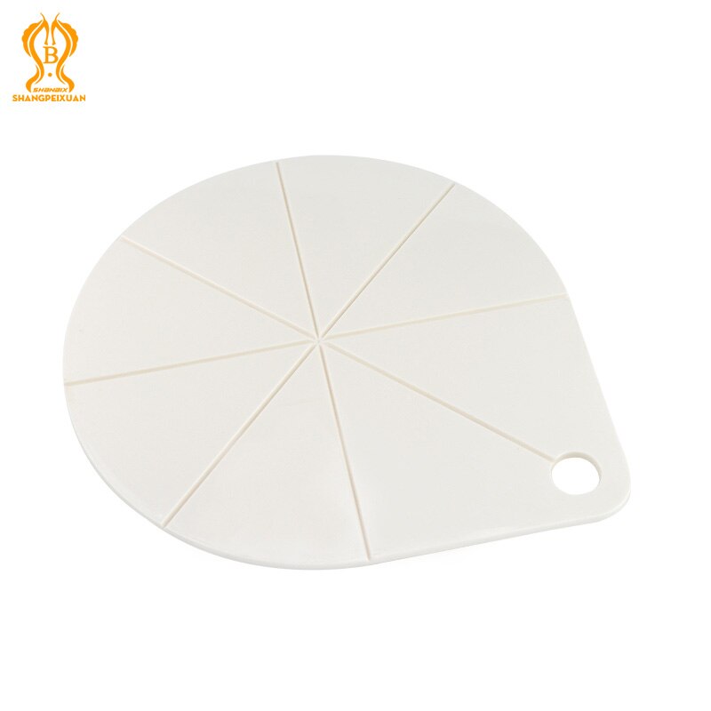 Round Pizza Cut Plate Portion Maker Plastic Pizza Even Divider Cutting Plate for 12 inch Pizza Pizza Baking Tools