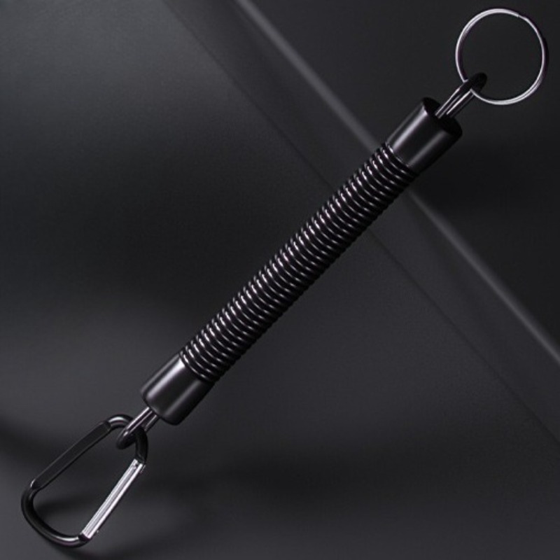 Elastisch intrekbaar sleutelhanger Anti-verlies Lanyard Multifunctioneel voor badgehouder Vissen Veiligheidstouw