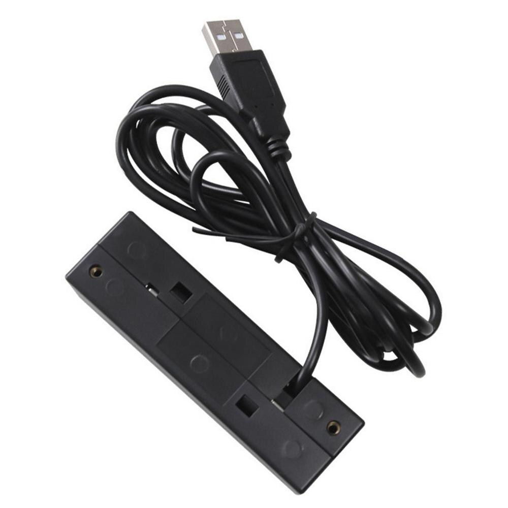 Universal Magnetic Card Reader MSR100 Stripe USB 3 Tracks Strip For Swipe Bar Code Reader