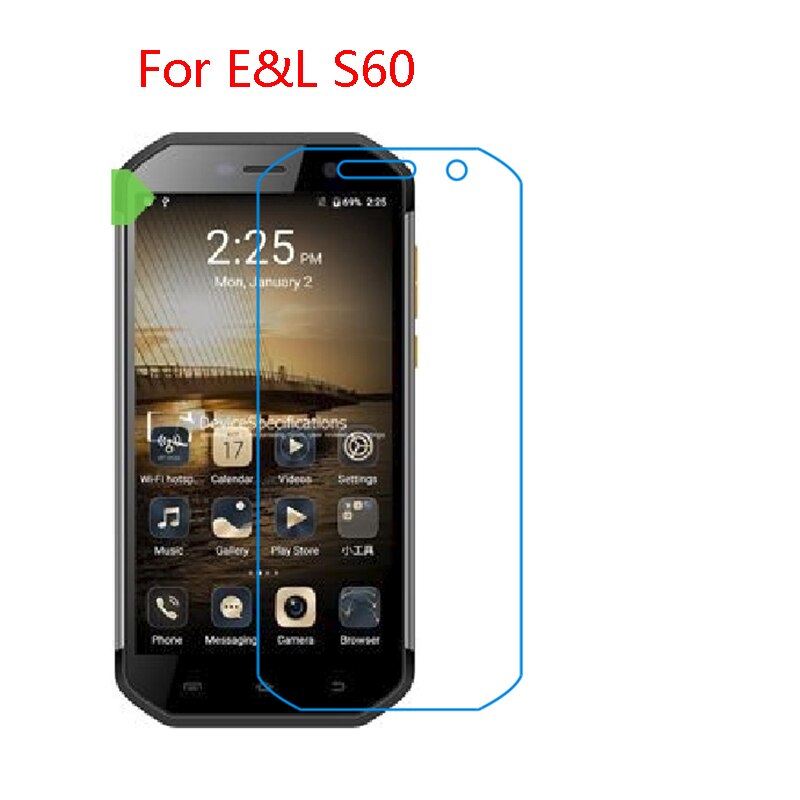 (2-Pack) 9H flexible glass screen protector For E&L W9,W8,W7,W6,W5,S70,S60,S50,S30: S60
