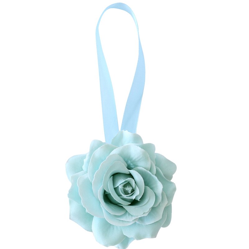 Magnet Vorhang Clips Gebunden Blumen Kreative Pfingstrose Blume Vorhang Schnur Krawatte Wohnkultur Tieback Halfter Vorhang Schnalle: 08