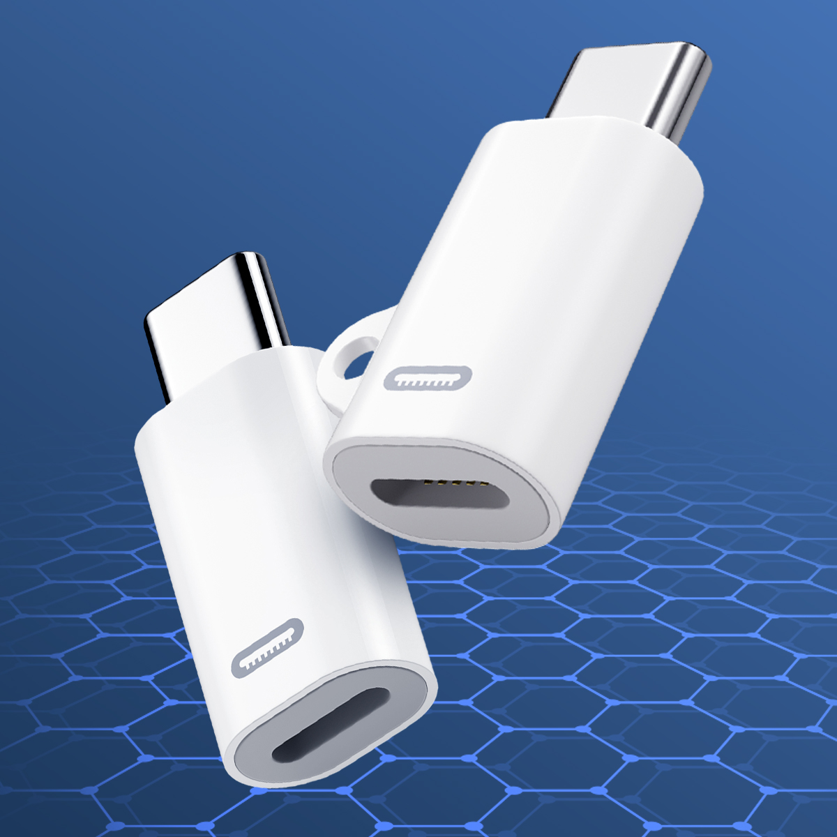 OTG USB C To Lightning Adapter Lightning Female To Type C Male Connector Fast PD Charging Adapter Converter for iPhone 15 Promax