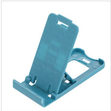 1 Ps Mini Universele Stand Mount Telefoon Houder Voor Smartphone Gevouwen Holder Verstelbare Ondersteuning Mobiele Mobiele Telefoon Holde: J1-Blue