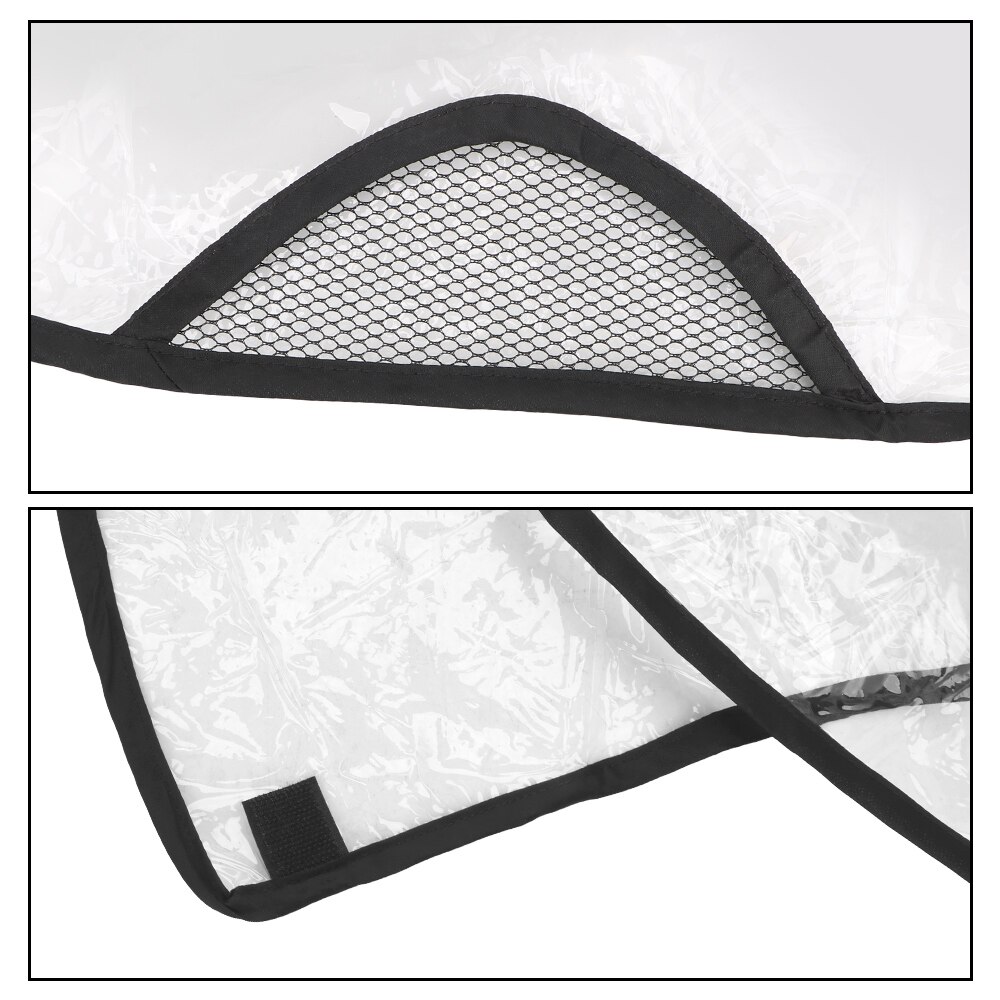 Uniwersalny wózek dziecięcy pokrowiec przeciwdeszczowy przezroczysty wodoodporny pokrowiec przeciwdeszczowy osłona przeciwwiatrowa wózek dziecięcy wózek spacerowy wózek przeciwdeszczowy