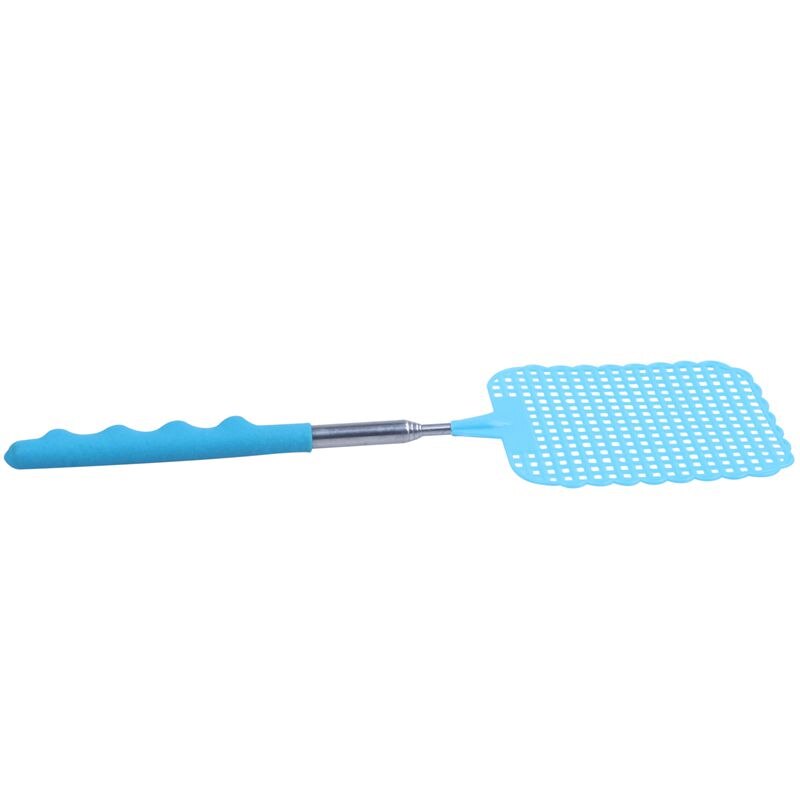 Flyswatter fly tapper mosquiteiro insetos swatter telescópico até 73 cm