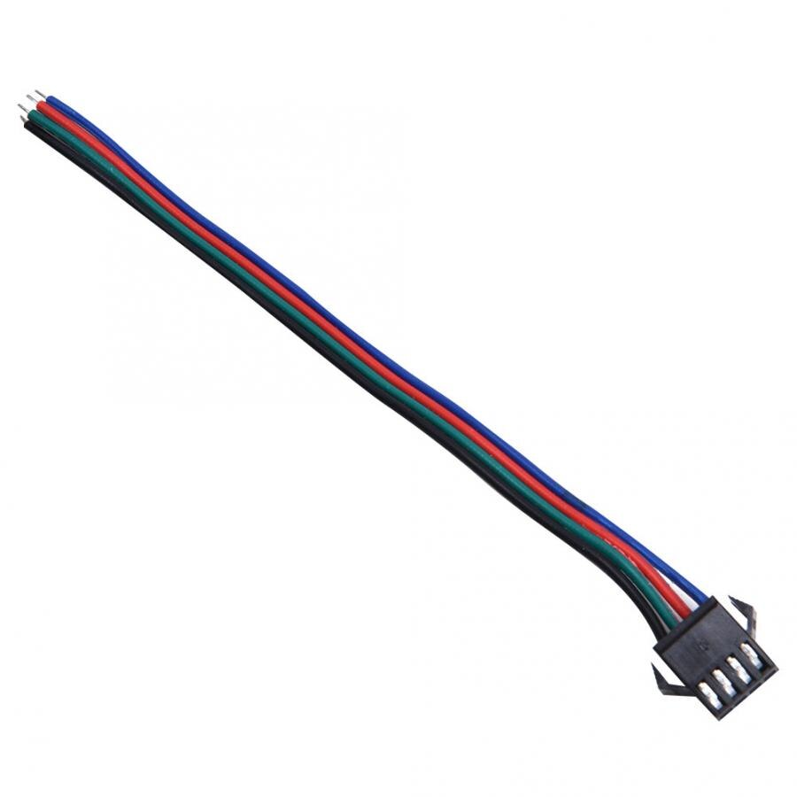 20 Pairs 4 Pins Connector Kabel Mannelijke en Vrouwelijke Vertind Koper voor LED Strip Licht