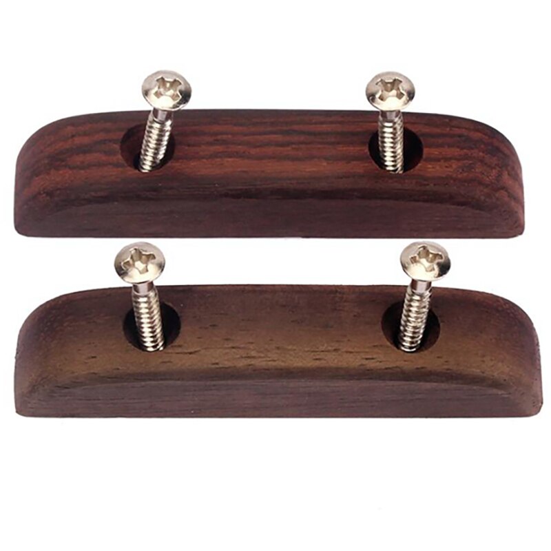 2Pack Rosewood Bass Thumb Rest Thumbrest with Mounting Screws for Bass Guitar: Default Title