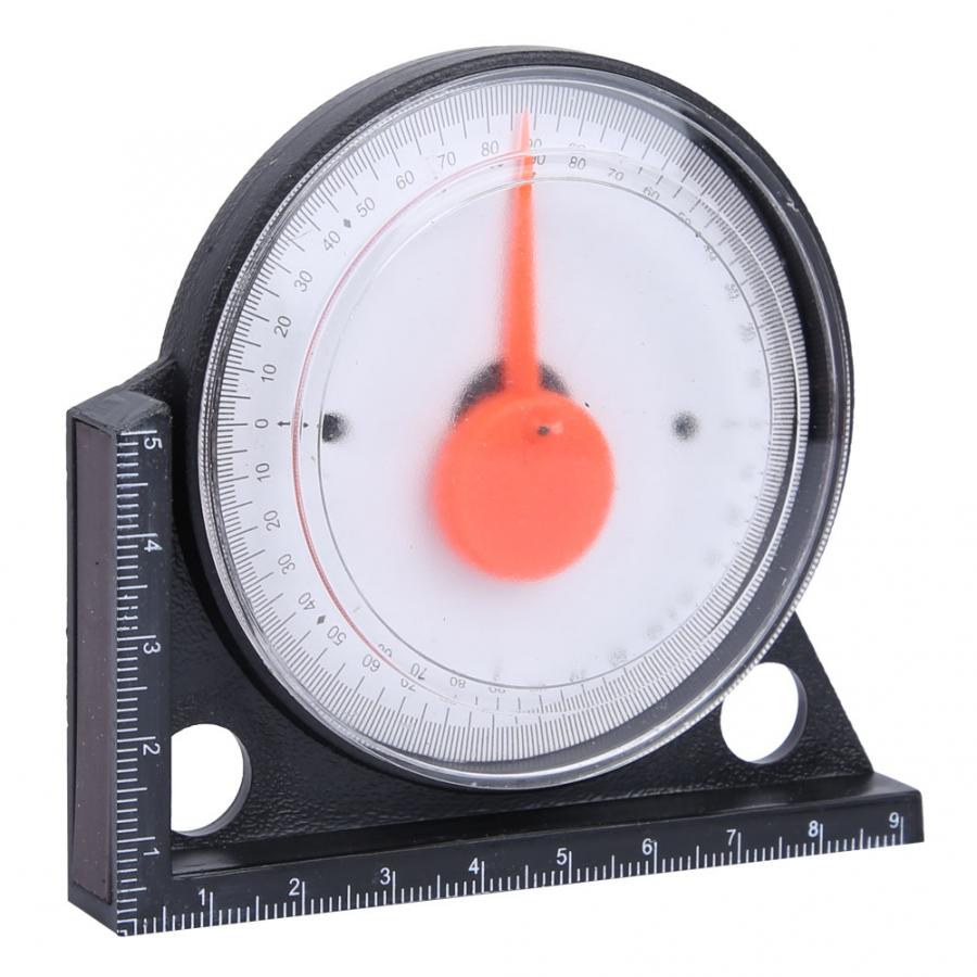 Multifunctional Plastic Slope Inclinometer Angle Finder Level Meter Measuring Tool Slope Level Meter