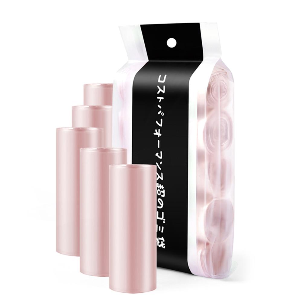 5 Rolls 100pcs Disposable Garbage Bag Kitchen Rubbish Bags Plastic Garbage Bag Kitchen Waste Bag Plastic Trash Bag Kitchen Tools: Rose Gold
