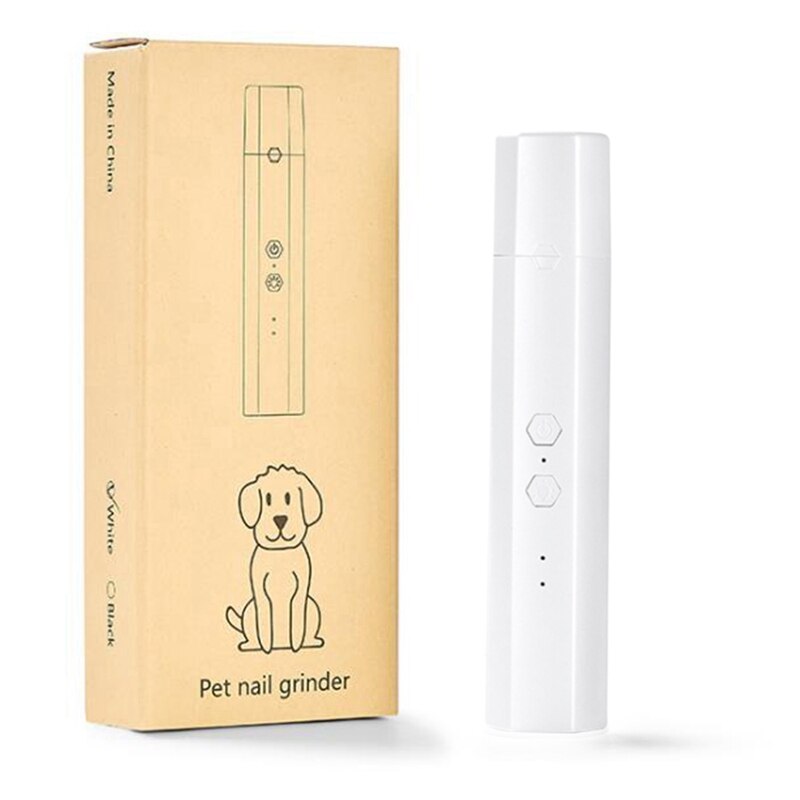 Dog Nail Grinder for Dogs Cats, Super Quiet Nail File Pet Nail Grinder