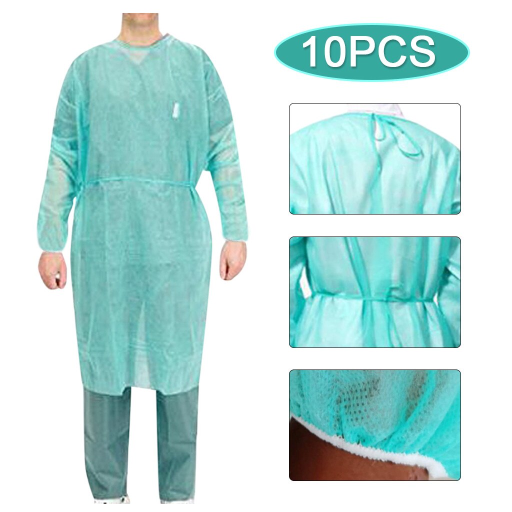 Unisex Sanitary Protective Disposable Protection Suit Laboratory Protective Safety Clothing Work shop Coverall Safety Cloth