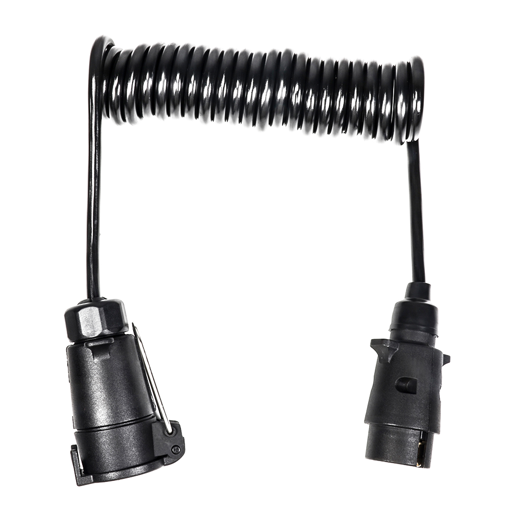 2.5m Lente Kabel 7 Manier Connector Plug Socket 7 Draad Trailer Bedrading 7 Pin Trailer Connector Accessoire Voor Fauty auto Signaal Licht