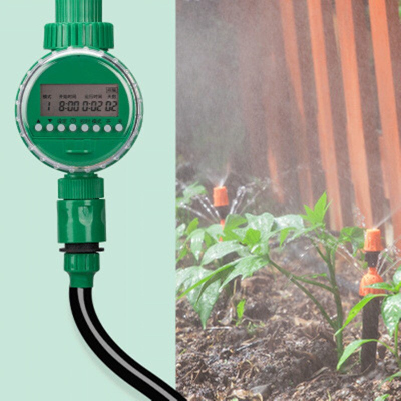 Outdoor Automatic Intelligent Watering Controller Timer LED Display Garden Watering Timer Irrigation System Garden Hose Kits