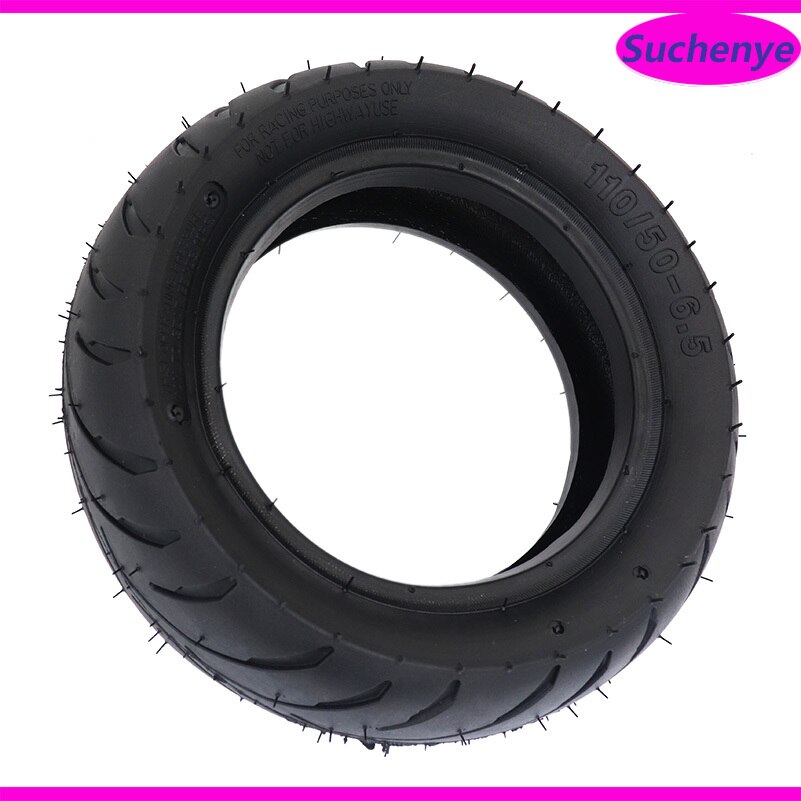 11 Inch 110/50-6.5 Outer Tyre City- Road Tire Rear Wheel Wear Resistant Tire for 49cc Mini Motorcycle Dirt Bike