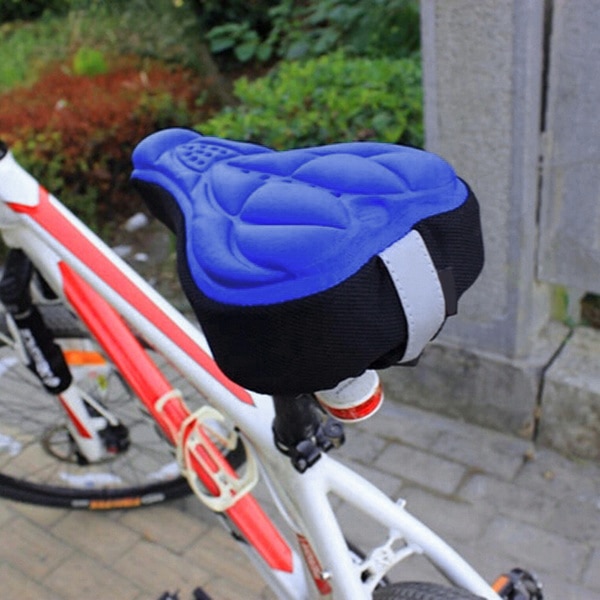 Cykling cykel cykel silikon sadel sätesöverdrag silica gel kudde mjuk pad ser 88