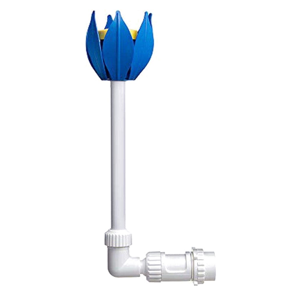 Sommer swimmingpool springvand væg blomsterhoved dekorativt landskab springvand gård park have dam vandfald spray springvand: 50 x 5cm