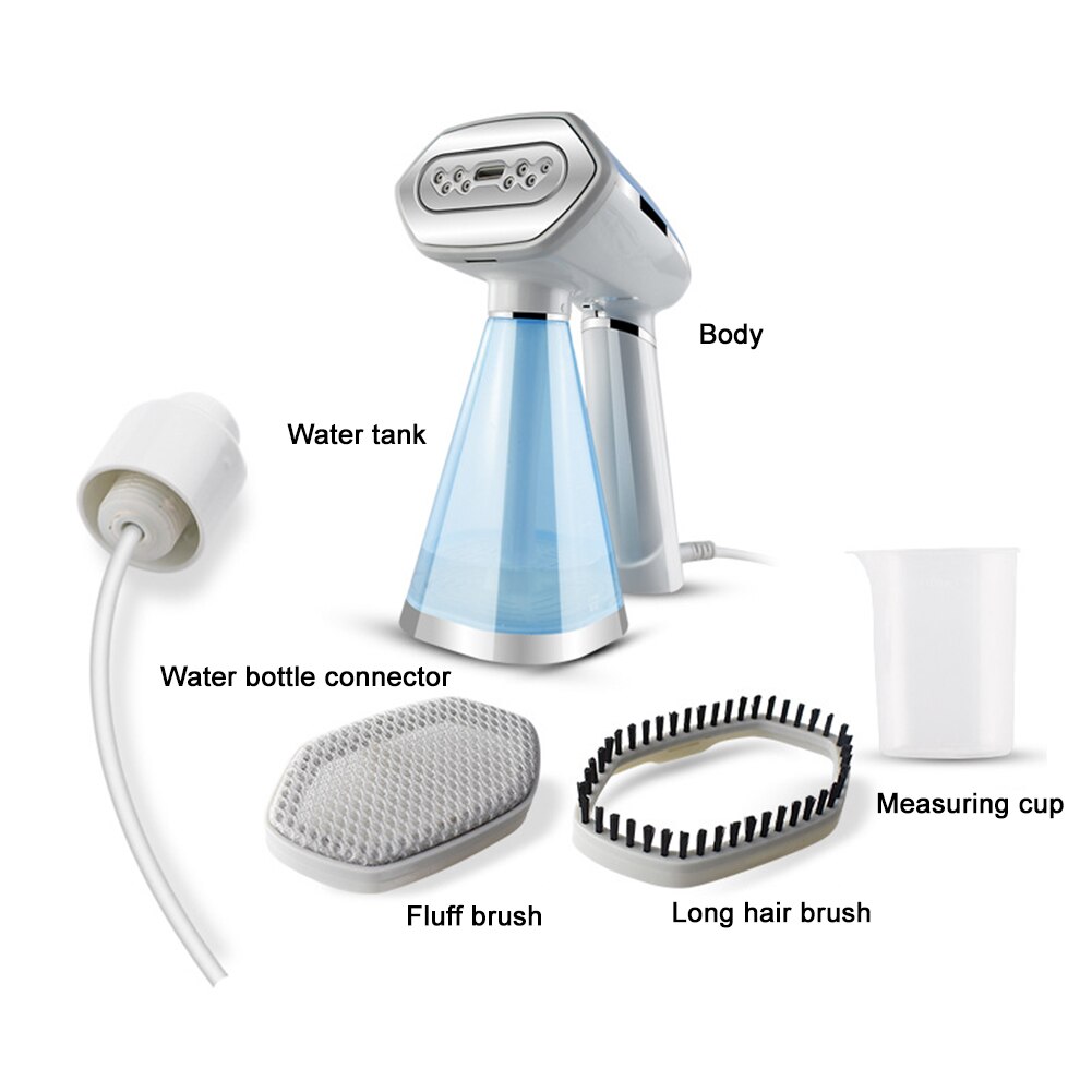 1600W Ironing Steamer Handheld Mini Generator Hanging Garment Portable Household Steam Brush Folding Iron Machine