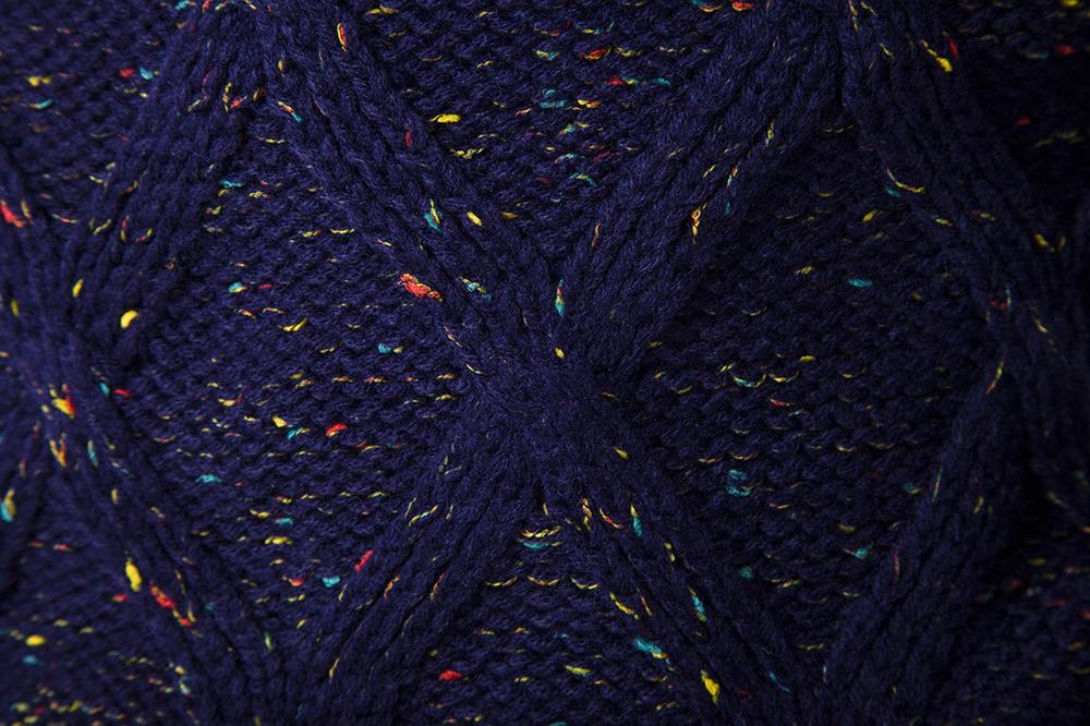 Mænd kausal rund hals trøje efterår vinter pullover strikkede trøjer