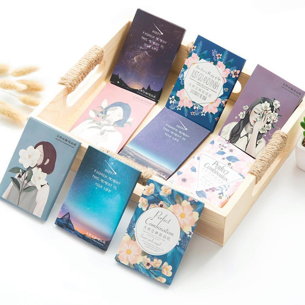 315NEW Brand 100sheets/pack Tissue Papers Makeup Cleansing Oil Absorbing Face Paper Absorb Blotting Cleanser Face Tool