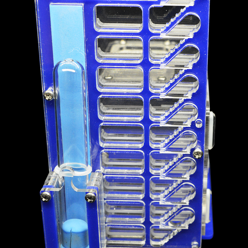 DIY Acrylic Ant Farm with Feeding Area Multi-layered Ant Nest Ant House for Pet Anthill Workshop Villa Insect Box 19*16*8.5cm