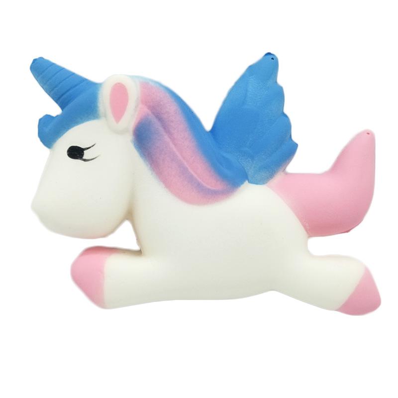 FANS ONLY Kawaii Unicorn Donut Squishy Toy Smooth Mushy Squish For Stress Relief for over 10 dollars: E4