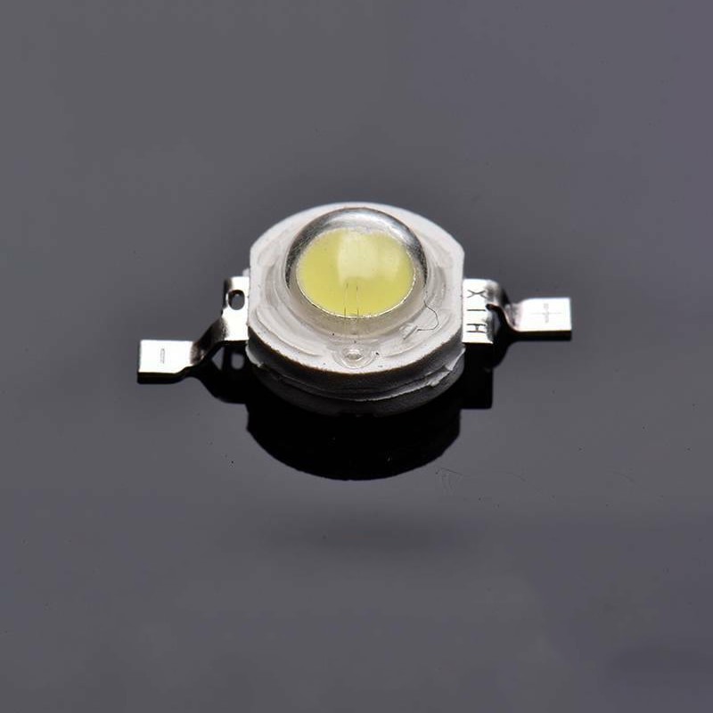 Xd -50 stk 1w dioder høj effekt kølige hvide led perler 1 watt lampe chip 3v-3.4v