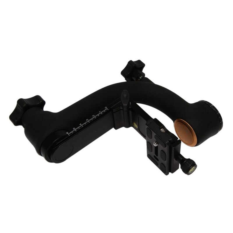 Kamera-gimbal-stativkopf für kameras mit hoher tragkraft, teleobjektiv, 1/4 schrauben , 48mm durchmesser