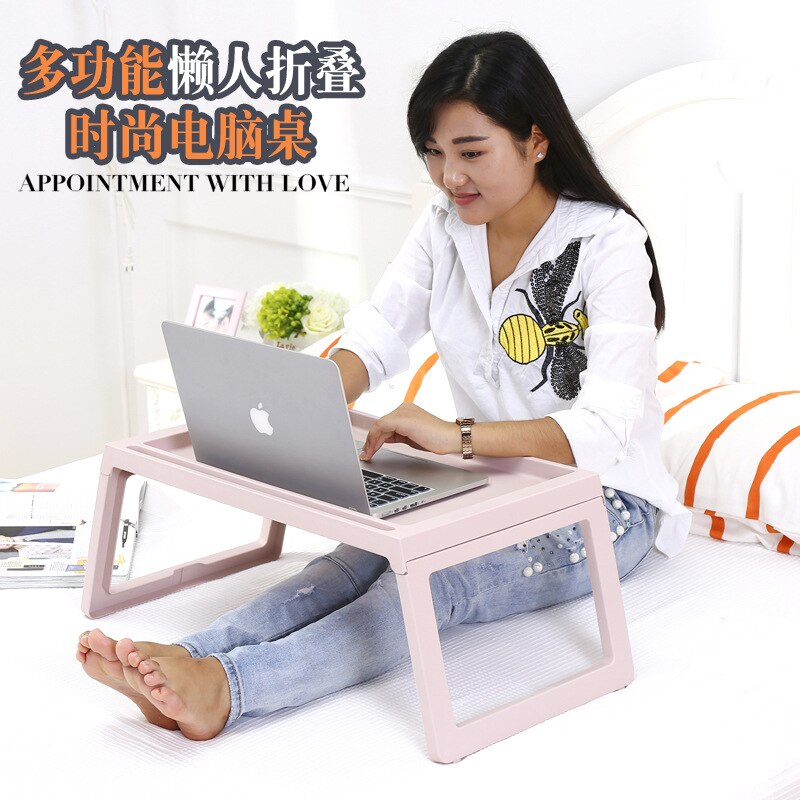 Folding computer skrivebord japansk stil bærbar doven seng kina mobil skrivebord