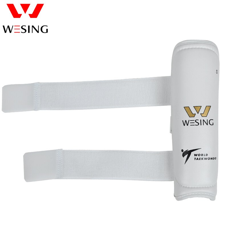 Protector de piernas para entrenamiento de Taekwondo WTF aprobado por Wesing, protector de piernas para Taekwondo
