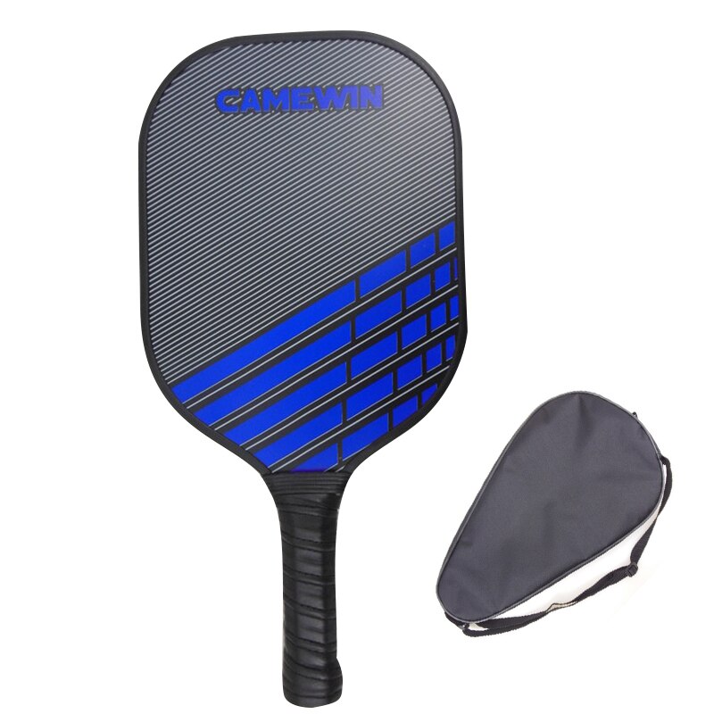 Pickleball-Raqueta de palas de Grillo, para playa, con núcleo de panal de polímero, , de carbono, bolsa de Raqueta de tenis: B