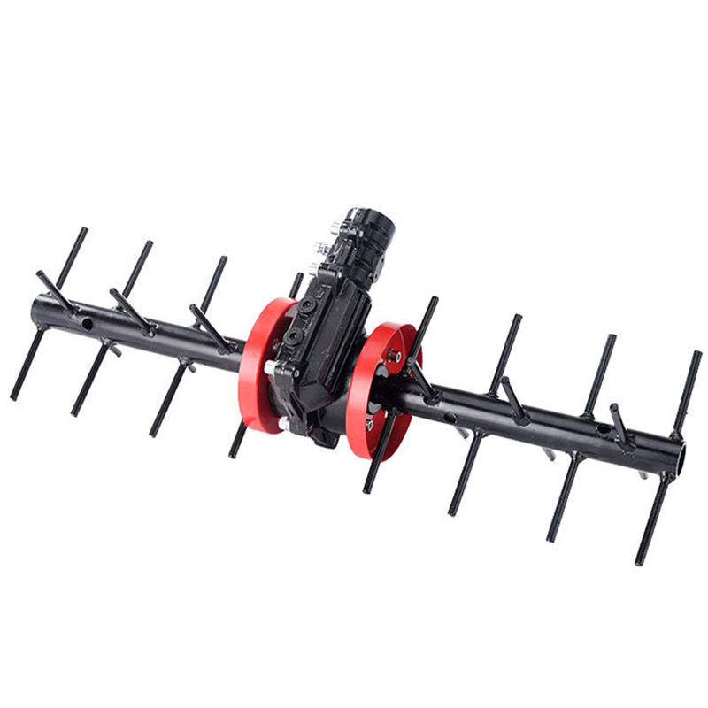 Garden Tool Coulter wheel 26mm 28mm Brush Cutter Grass Wheel Head Soil Loosen Weeder Head Mini Tiller Parts Cultivator 9 teeth