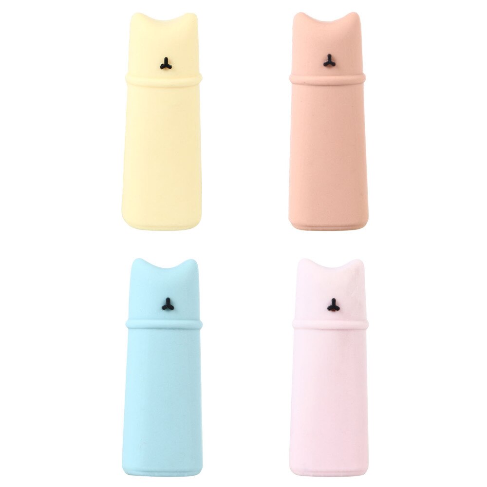 1 Set Cartoon Potlood Cap Sleeve Cover Potlood Extender Protector