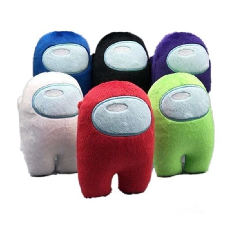 Onder Ons Pluche Onder Ons Spel Knuffel Originele Kawaii Gevulde Pop Leuke Rode Kleine Onder Ons Plushie Kerst