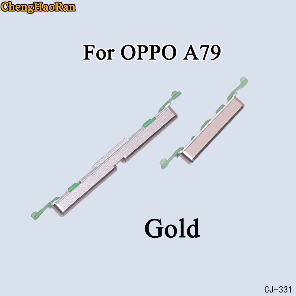 ChengHaoRan 1Pcs Side Button Power Key Replacement Spare parts For OPPO A79 A83 A5: A79-Gold