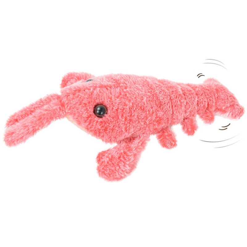 Kawaiii morze małpa pluszowe zabawki miękkie krewetki elektryczne wypchane lalki kreskówkowe zwierzęta morskie pluszowa lalka prezenty dla dzieci: Default Title