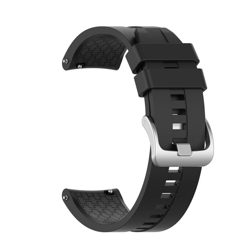 Uhr Smartwatch Armband Ersatz Zubehör Für Huawei Uhr GT 46mm Offizielle Silikon Strap Universal Display Breite 22MM: 3