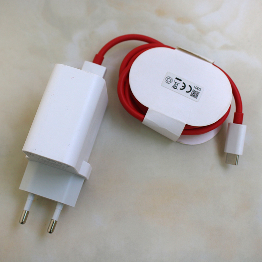 Oneplus Warp Charger 5V/6A 30W Quick Opladen Adapter 6A Warp Dash Type C Kabel Voor Een plus 1 + 7 7T 8 8T Pro 6 6T Nord N10 N100: EU Add Cable