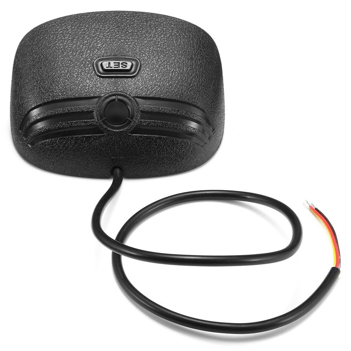 Tacómetro de motor de camión de 50 ~ 9999RPM con visera de Sol de repuesto Universal