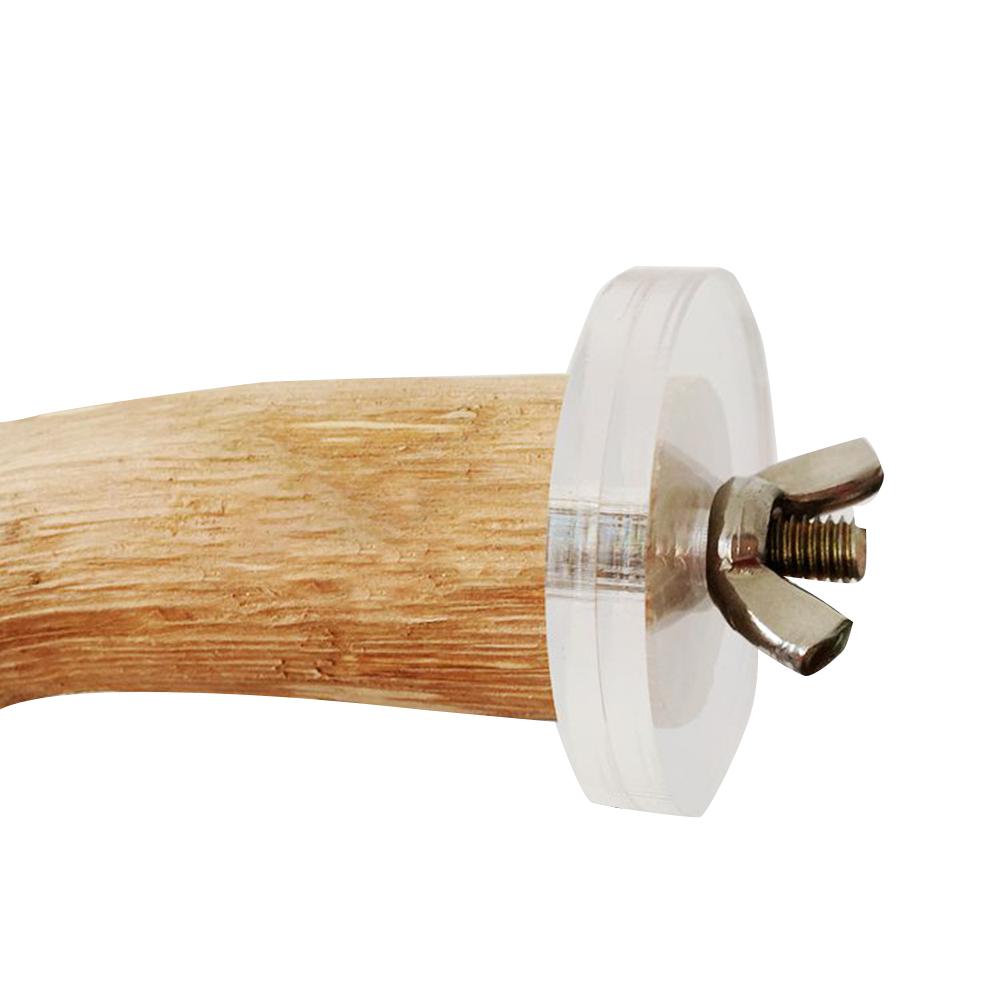 Mascota loro pájaro de pie palo de madera de uva salvaje palo pájaro Cockatiel perchas mordedura garra molienda juguete pájaro jaula Accesorios