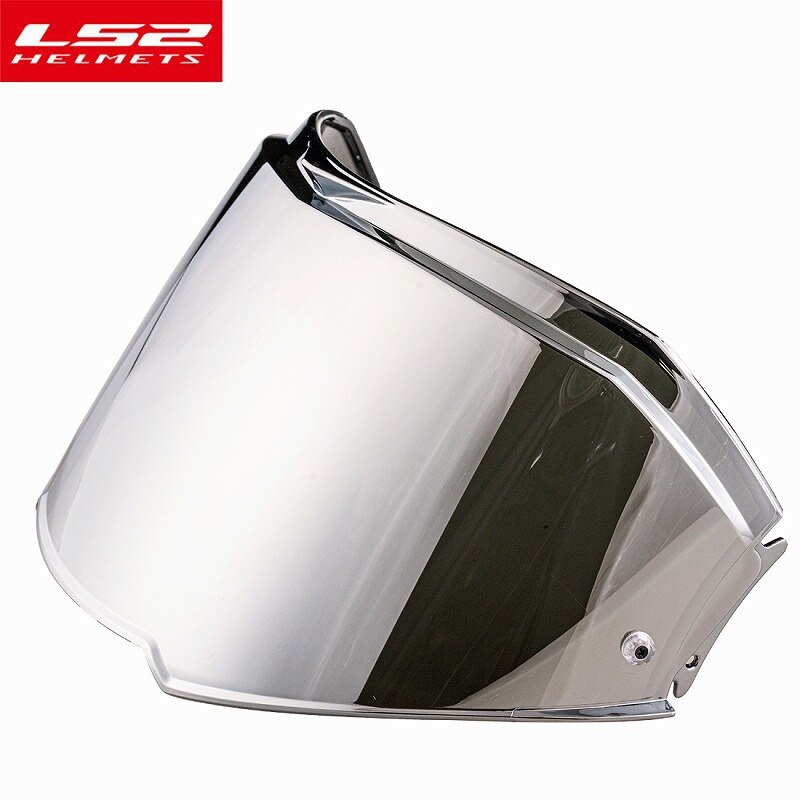 Original LS2 Visors For Valiant II FF900 Flip Up Motorcycle Helmet Replacement Extra Lens With Anti-fog Patch Holes Casto Moto